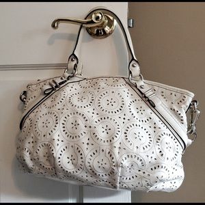 Coach Madison Laser Cut Satchel